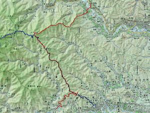 奥多摩：2日の出山→金比羅尾